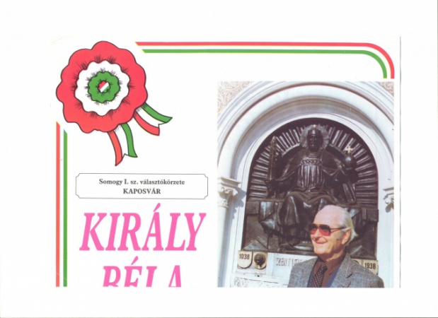 35 éve lett képviselőnk Király Béla