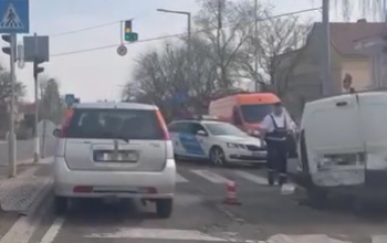 Durva baleset a 48-as Ifjúság útján - videó