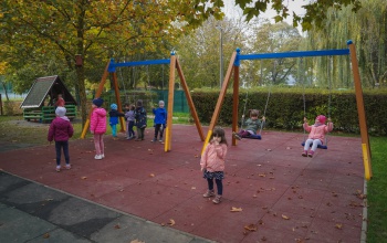 Megújult a Szent Margit Katolikus Óvoda udvara