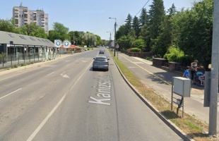 Útburkolat-javítás a Kanizsai utcában