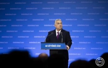 Adócsökkentésről, világpolitikáról és az ellenzékről is beszélt Orbán Viktor az évértékelőjében