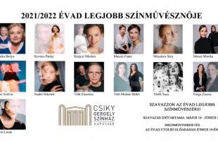 Szavazzon, hogy az Ön kedvenc színésze legyen a Csiky idei évadának legjobb művésze