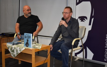 A Rosseb című könyv szerzőjével beszélgettek a Takáts Gyula Könyvtárban