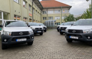 Tíz autóval gazdagodott a Somogy Megyei Kormányhivatal
