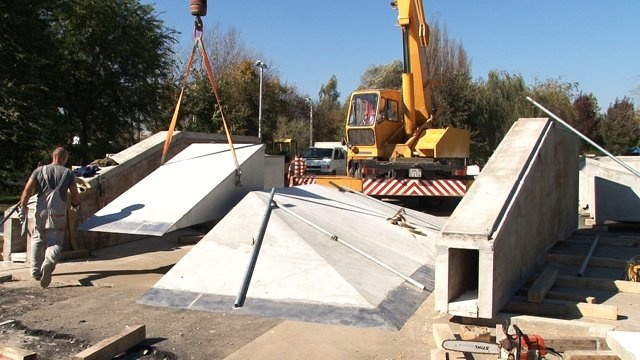 Hamarosan elkészül a megújult skate park