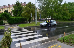 184-en közlekedtek szabálytalanul a zebráknál