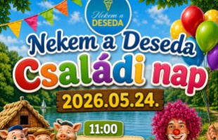 Interaktív bábelőadás, bohóc, zene és családi élmények a Deseda partján – érkezik a „Nekem a Deseda” Családi Nap!