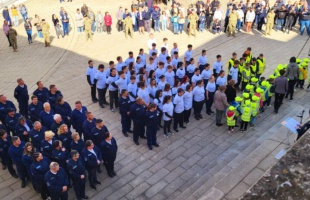 Somogyi fiatalok is ünnepélyesen fogadalmat tettek a siklósi várban