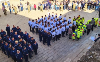Somogyi fiatalok is ünnepélyesen fogadalmat tettek a siklósi várban