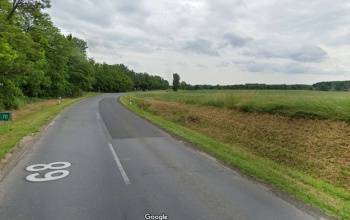 Baleset Mesztegnyőnél, az utat teljes szélességében lezárták