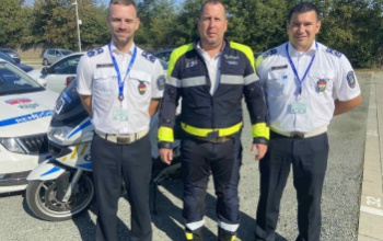 Jól szerepeltek a somogyi rendőrök a közlekedésrendészeti versenyen