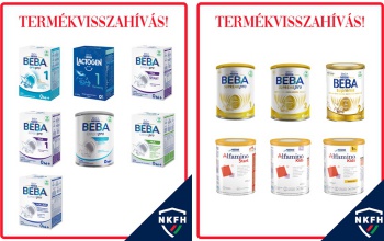 13 csecsemőtápszer visszahívását kezdeményezte a Nestlé