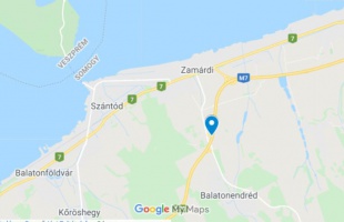 Szalagkorlátnak csapódott egy autó az M7-es autópályán