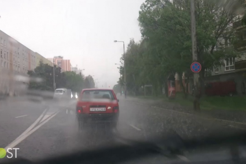 Felhőszakadás Kaposváron