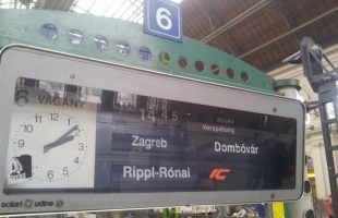 Egy vonat is lehet festői