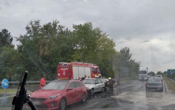 Három autó karambolozott a 7-es főút siófoki szakaszán