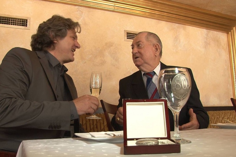 80. születésnapján köszöntötték Tóth Bélát