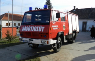 Új gépjárműfecskendő állt munkába Böhönyén és Bodrogon