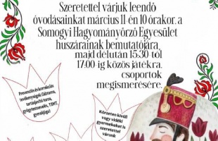 Óvodába hívogató programok a Kaposvári Petőfi Sándor Központi Óvodában