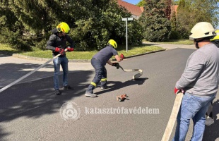 Nyolc új önkéntes tűzoltó erősíti Somogy falvainak biztonságát