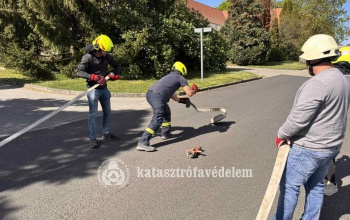 Nyolc új önkéntes tűzoltó erősíti Somogy falvainak biztonságát