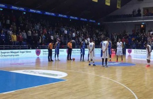 KKK: gyászszünettel kezdődött a mérkőzés Sopronban