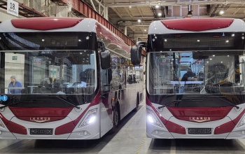 Így néz ki Kaposvár két új, elektromos Ikarusz busza