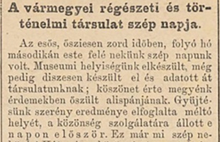 145 éve nyílt meg az első kaposvári múzeum