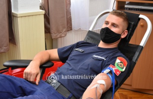 Több mint harminc liter vért adtak a somogyi tűzoltók