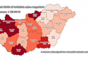 Több mint 8500-zal nőtt a fertőzöttek száma
