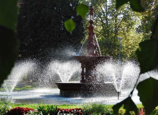 Napos őszi délután a Berzsenyi parkban