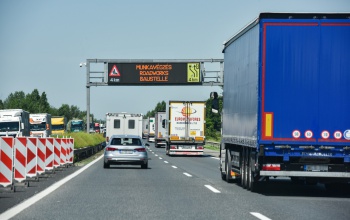 A kánikula miatt változik a kamionstop a hétvégén