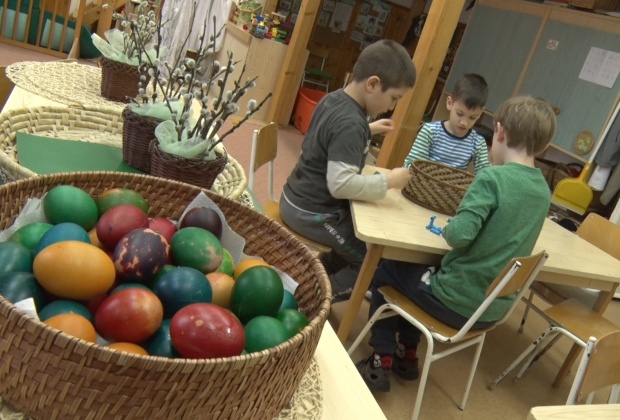 Így készülnek a húsvétra az ovisok