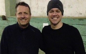 Kassai Lajossal találkozott Matt Damon