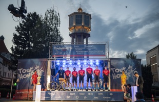 Siófokon mutatkoztak be a Tour de Hongrie világklasszis versenyzői