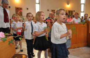 Te deum, azaz idén 15 kisgyermek búcsúzott el a katolikus oviból