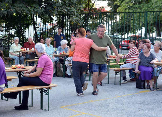 A Sávház környékén lakók is elbúcsúztatták a nyarat