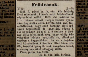 Kaposvár első nyomdásza volt