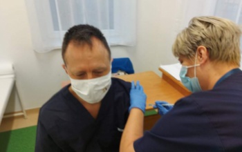 Újabb vakcinaszállítmány érkezett a kaposvári kórházba