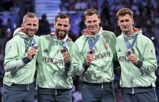 Két magyar ezüstérem az olimpia szerdai napján