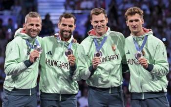 Két magyar ezüstérem az olimpia szerdai napján