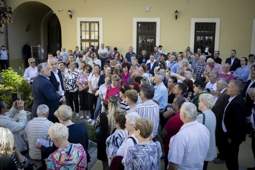 A képre kattontva galéria nyílik (Fotók: MTI/Miniszterelnöki Sajtóiroda/Fischer Zoltán)