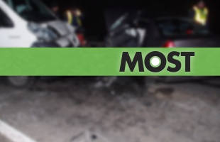 Súlyos baleset Kaposváron a 610-es főúton