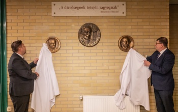 Két neves igazgatójára emlékezett a kórház