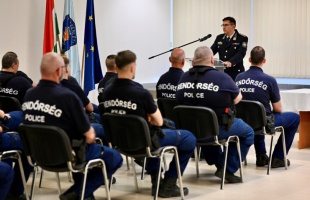Újabb magyar rendőrök indultak a szerb-észak-macedón határra