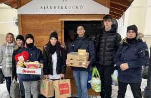 Adománygyűjtésben vettek részt a Gépész tanulói
