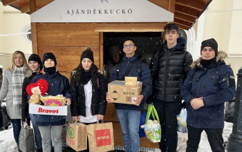 Adománygyűjtésben vettek részt a Gépész tanulói