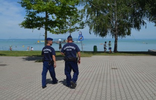 Csúcson a rendőri jelenlét a Balatonon