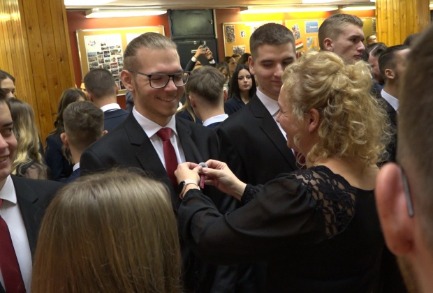 Szalagavató a Gépészben - videó