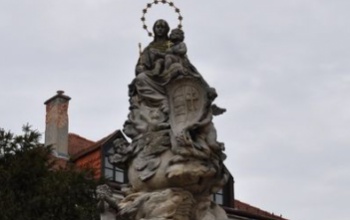 A rokokó Madonna-szobor